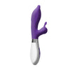 Adonis rechargeable vibrator waterproof purple silicone toy - peaches and screams