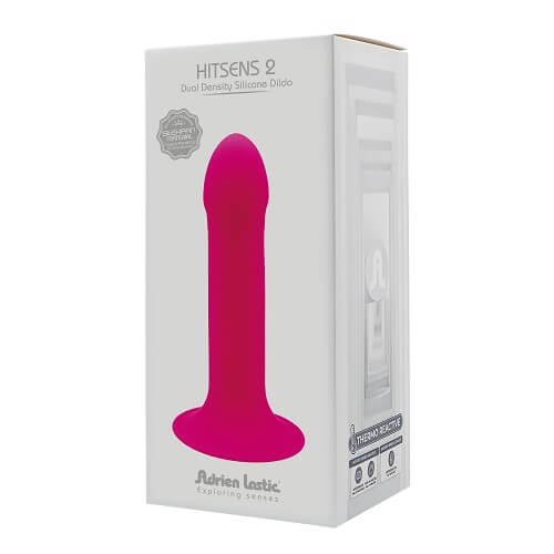 Adrien lastic cushioned core suction cup silicone dildo 6.5 inch - strap on dildos peaches and screams