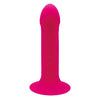 Adrien lastic dual density cushioned core vibrating suction cup silicone dildo 6.5 inch - suction cup dildos peaches and screams