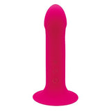 Adrien lastic dual density cushioned core vibrating suction cup silicone dildo 6.5 inch - suction cup dildos peaches and screams