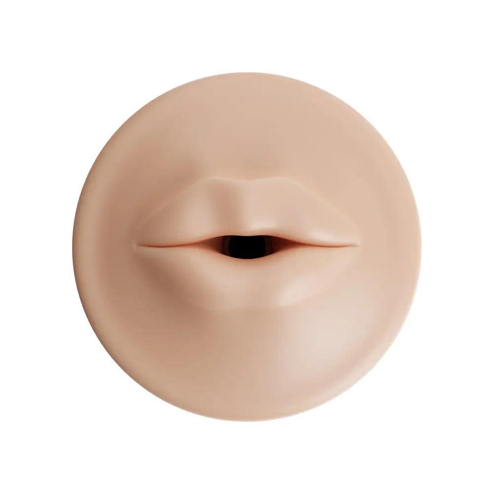 Autoblow ai ultra mouth sleeve realistic silicone stroker - peaches and screams