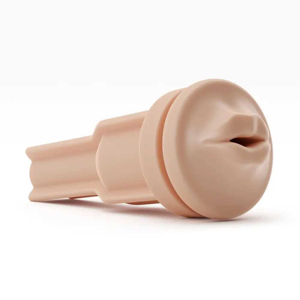 Autoblow ai ultra mouth sleeve realistic silicone stroker - peaches and screams