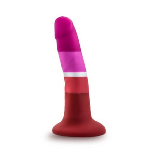 Avant pride beauty silicone dildo - strap on dildos peaches and screams