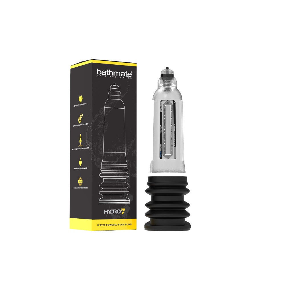 Bathmate hydro 7 penis pump clear - peaches and screams