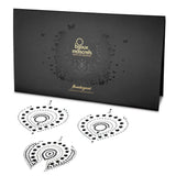 Bijoux indiscrets black flamboyant rhinestone body jewellery - peaches and screams