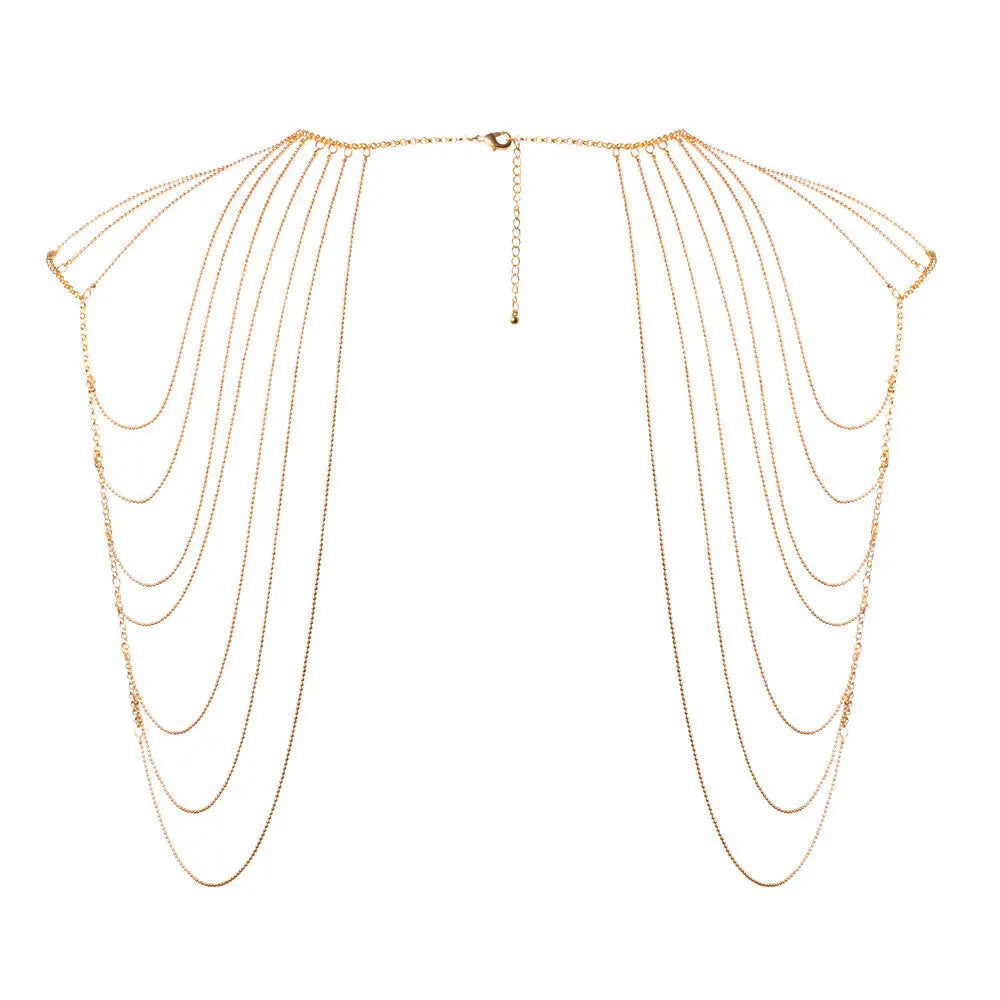 Bijoux Indiscrets Magnifique Gold Shoulder Jewellery - Peaches and Screams