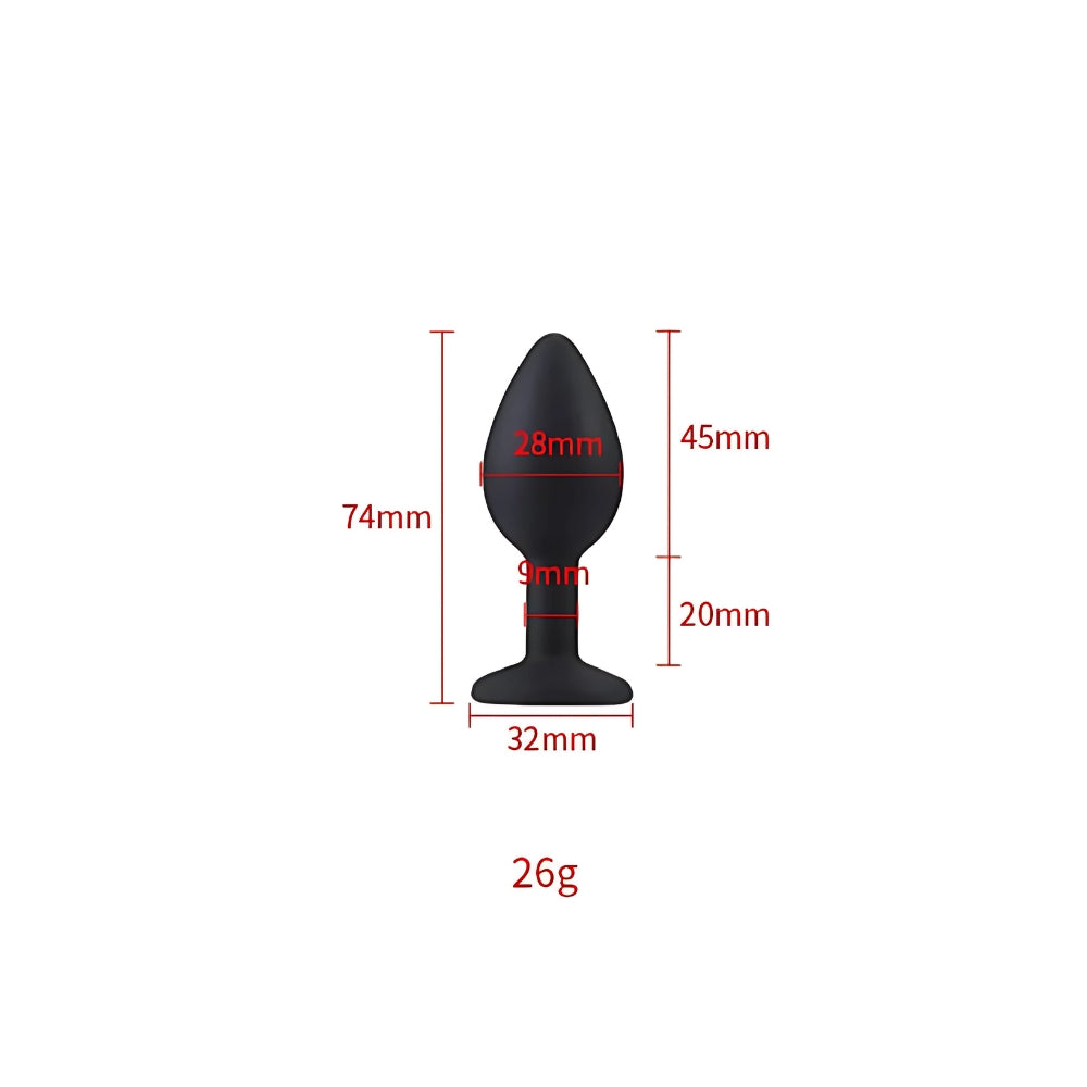 toosh-black-silicone-butt-plug-small