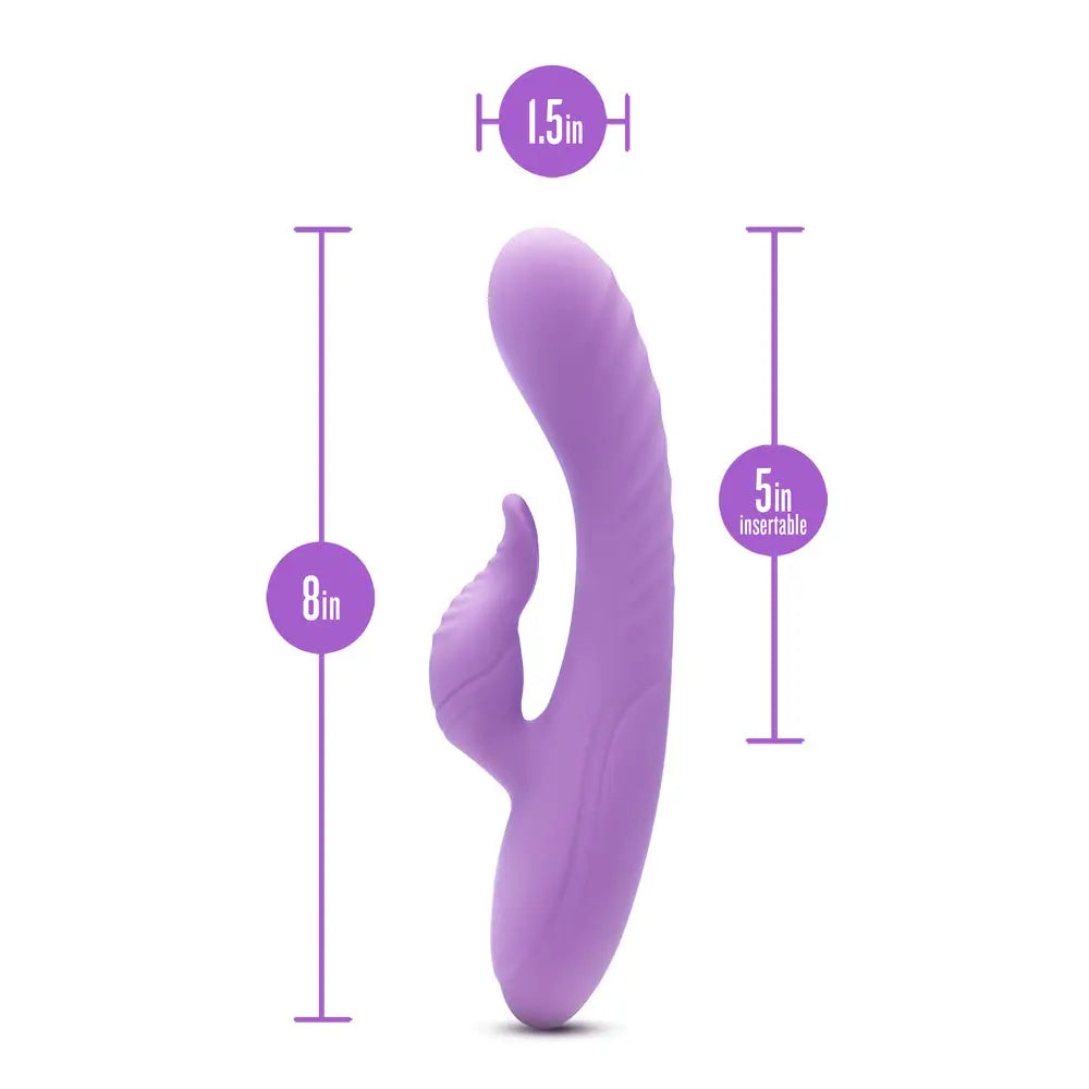 Blush evelyn powerful dual stimulator vibe - peaches and screams