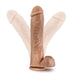 Blush Novelties Flesh Brown 11.5-inch Realistic Dildo With Suction Cup - Peaches and Screams