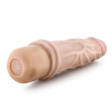 Blush novelties flesh pink 7.5 inch realistic vibrator - peaches and screams