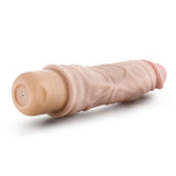 Blush novelties flesh pink 9 inch realistic veined dildo - peaches and screams