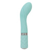 Bms enterprises 8 inch silicone green rechargeable vibrator - peaches and screams