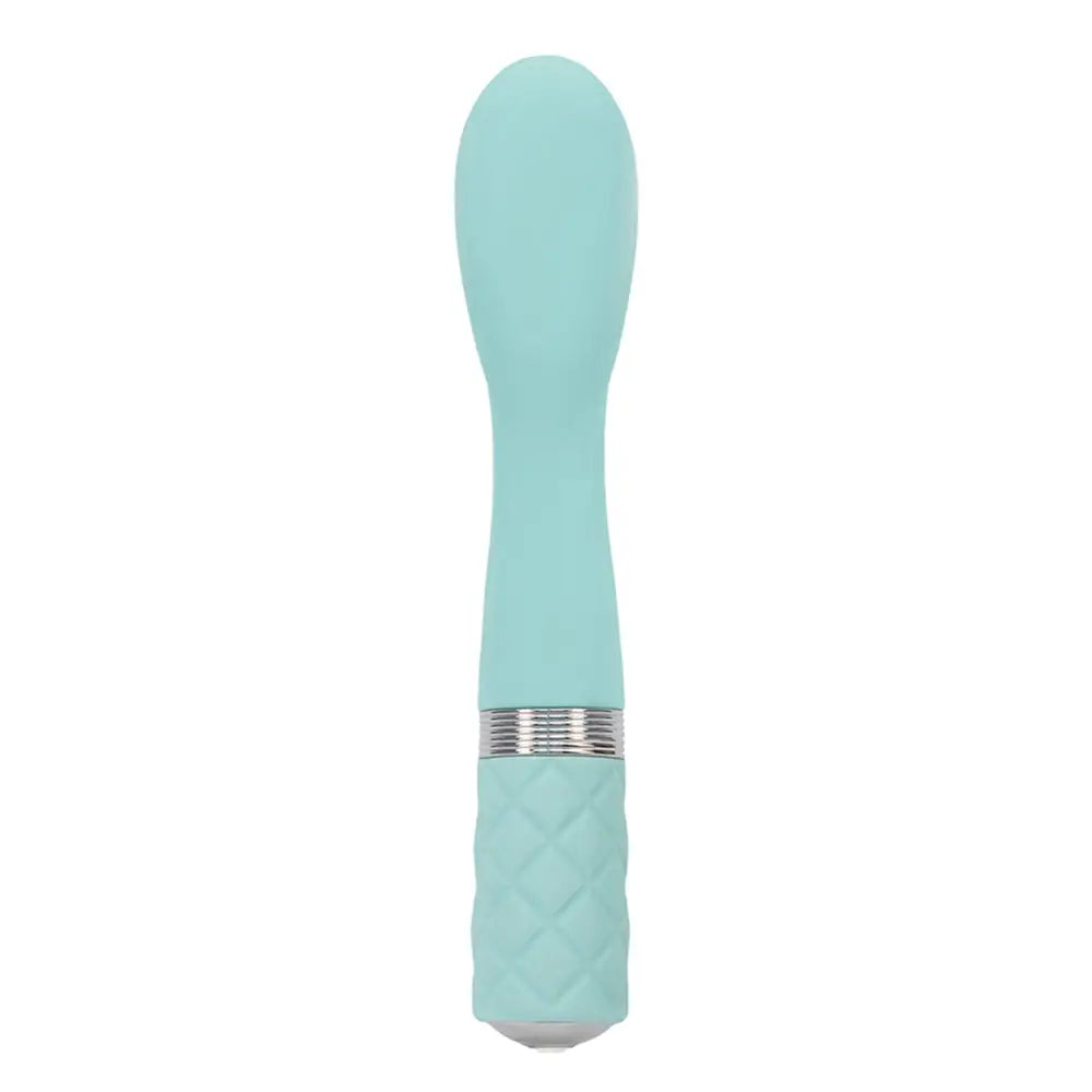 Bms enterprises 8 inch silicone green rechargeable vibrator - peaches and screams