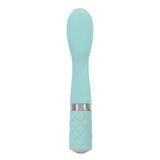 Bms enterprises 8 inch silicone green rechargeable vibrator - peaches and screams