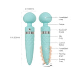 Bms enterprises rechargeable sultry warming wand massager - peaches and screams