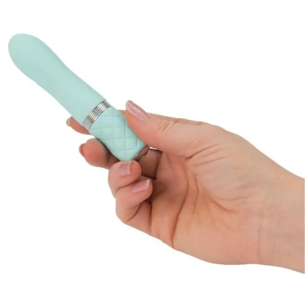 Bms silicone green wireless rechargeable mini bullet vibrator - peaches and screams