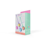 Boly kegel training beads weighted silicone love eggs - love eggs peaches and screams