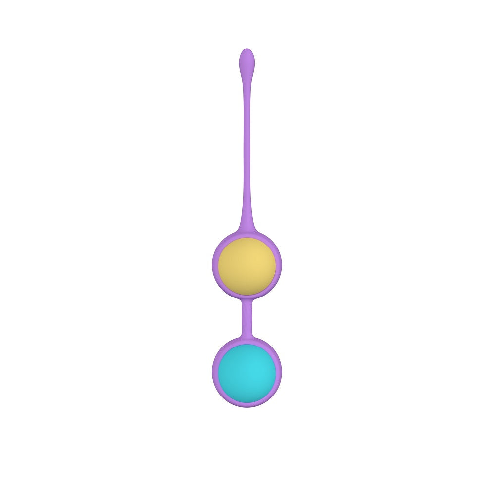 Boly kegel training beads weighted silicone love eggs - love eggs peaches and screams
