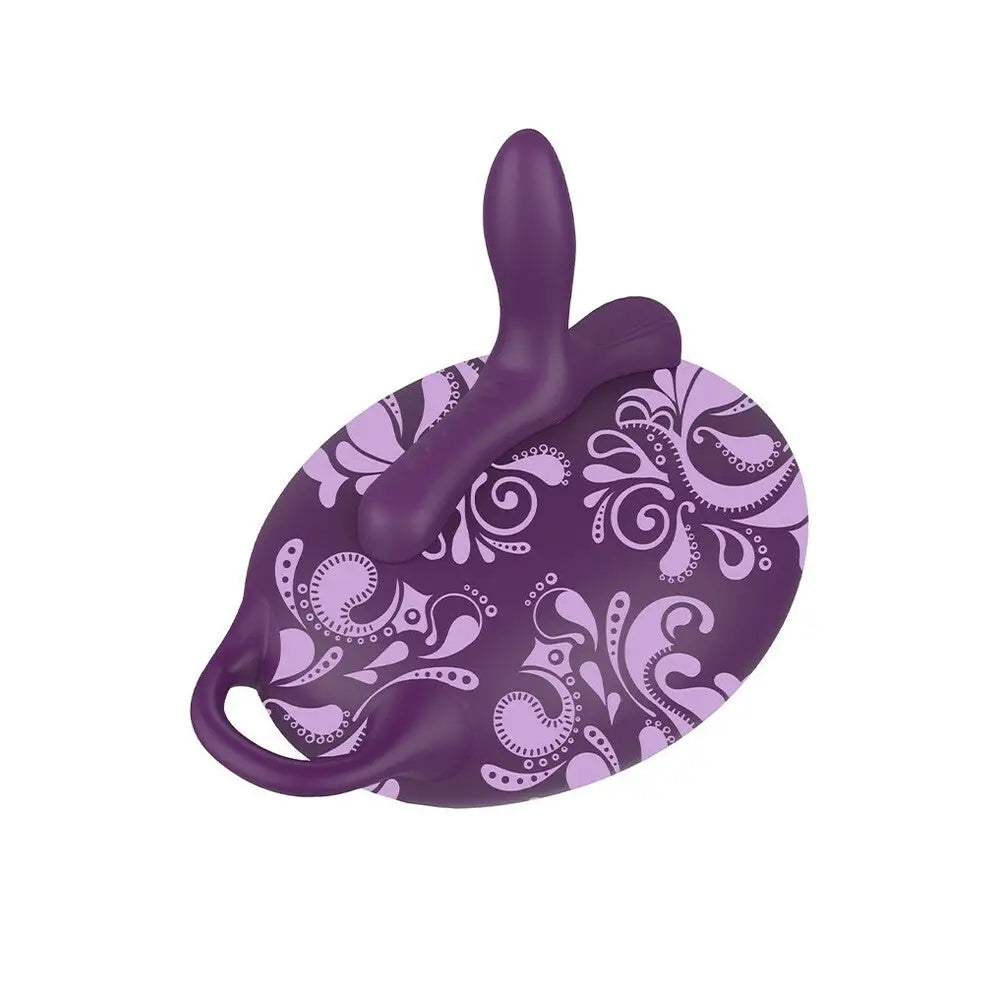 Bouncy bliss classic sit on vibrator with remote control - peaches and screams