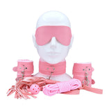 Bound to play beginners bondage kit pink - sex toy kits peaches and screams