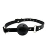 Bound to play breathable ball gag black - gags peaches and screams