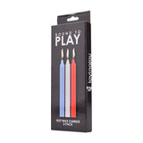 Bound to play. Hot wax candles (3 pack) - massage oils and candles peaches and screams