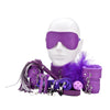 Bound to play purple bondage kit - bondage restraints peaches and screams