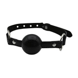 Bound to play silicone ball gag - gags peaches and screams