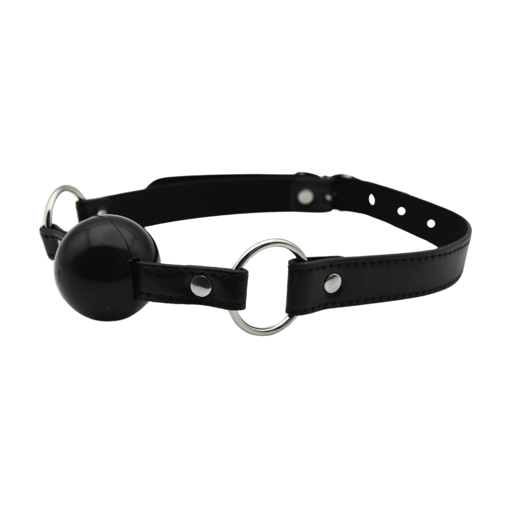 Bound to play silicone ball gag - gags peaches and screams