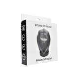 Bound to please blackout hood - blindfolds peaches and screams