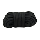 Bound to please bondage rope black - bondage restraints peaches and screams