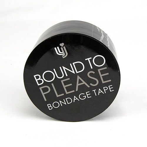 Bound to please bondage tape black - peaches and screams