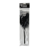 Bound to please feather tickler black - spanking paddles and floggers peaches and screams
