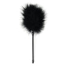 Bound to please feather tickler black - spanking paddles and floggers peaches and screams