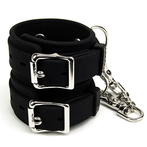 Bound to please silicone universal cuffs - bondage restraints peaches and screams