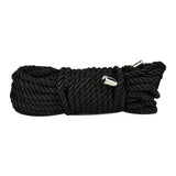 Bound to please silky bondage rope 10m black - bondage restraints peaches and screams