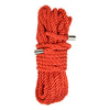 Bound to please silky bondage rope 10m red - bondage restraints peaches and screams
