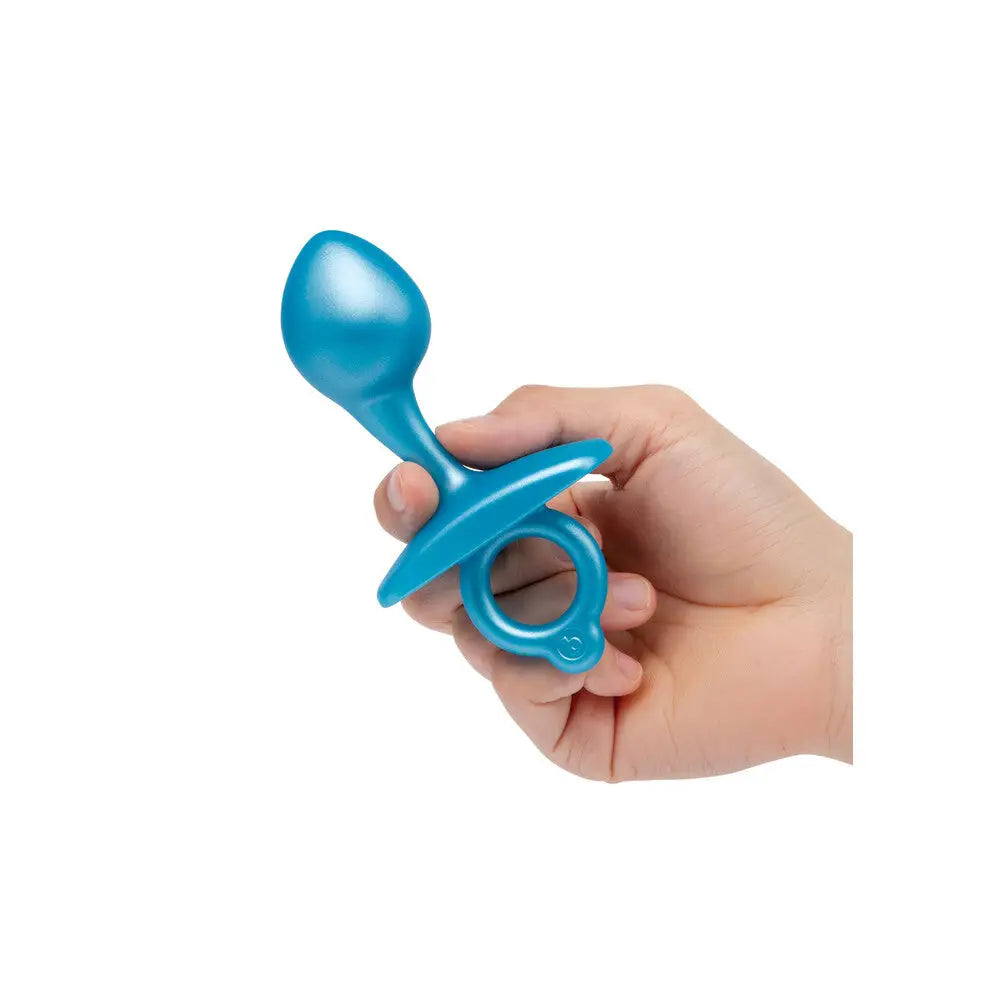 Bvibe bulb plug vibrating silicone anal toy - peaches and screams