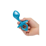 Bvibe bulb plug vibrating silicone anal toy - peaches and screams