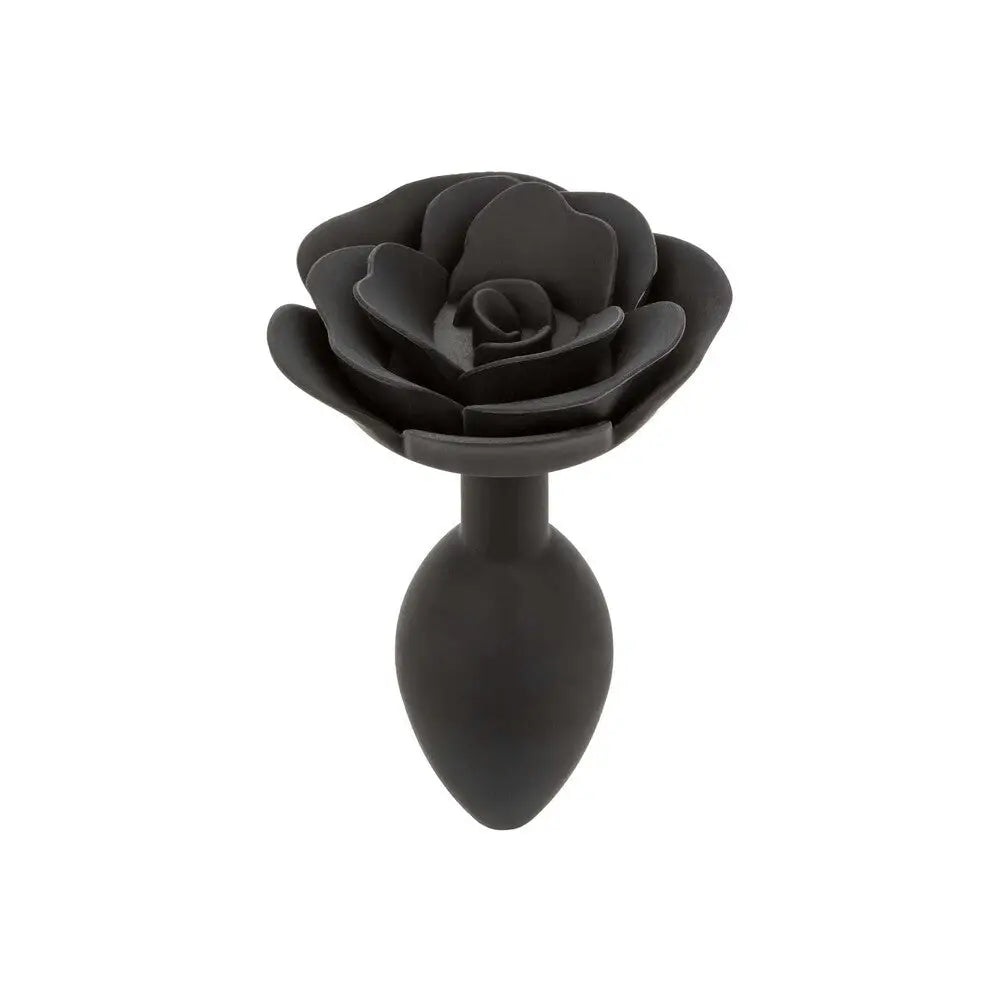 Calexotics forbidden large rose anal plug in silicone - peaches and screams