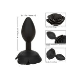 Calexotics forbidden large rose anal plug in silicone - peaches and screams