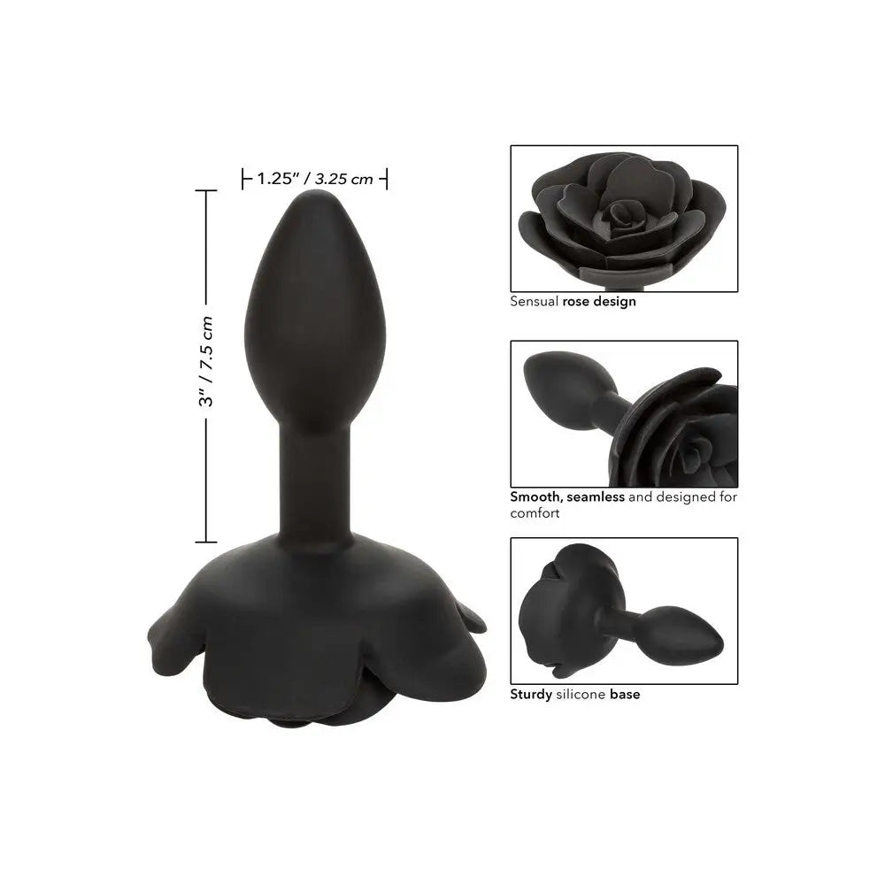 Calexotics forbidden small rose anal plug for beginners - peaches and screams