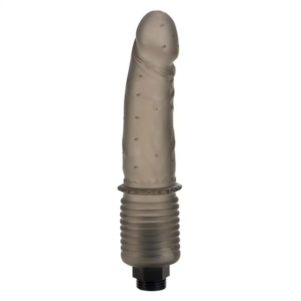 California exotic 6.5 inch jelly grey anal douche - peaches and screams