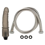 California exotic 6.5 inch jelly grey anal douche - peaches and screams