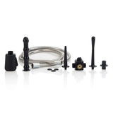 California exotic black anal douche with 3 nozzles - peaches and screams