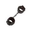 California exotic faux leather bondage wrist cuffs - peaches and screams
