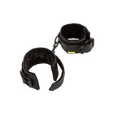 California exotic faux leather bondage wrist cuffs - peaches and screams