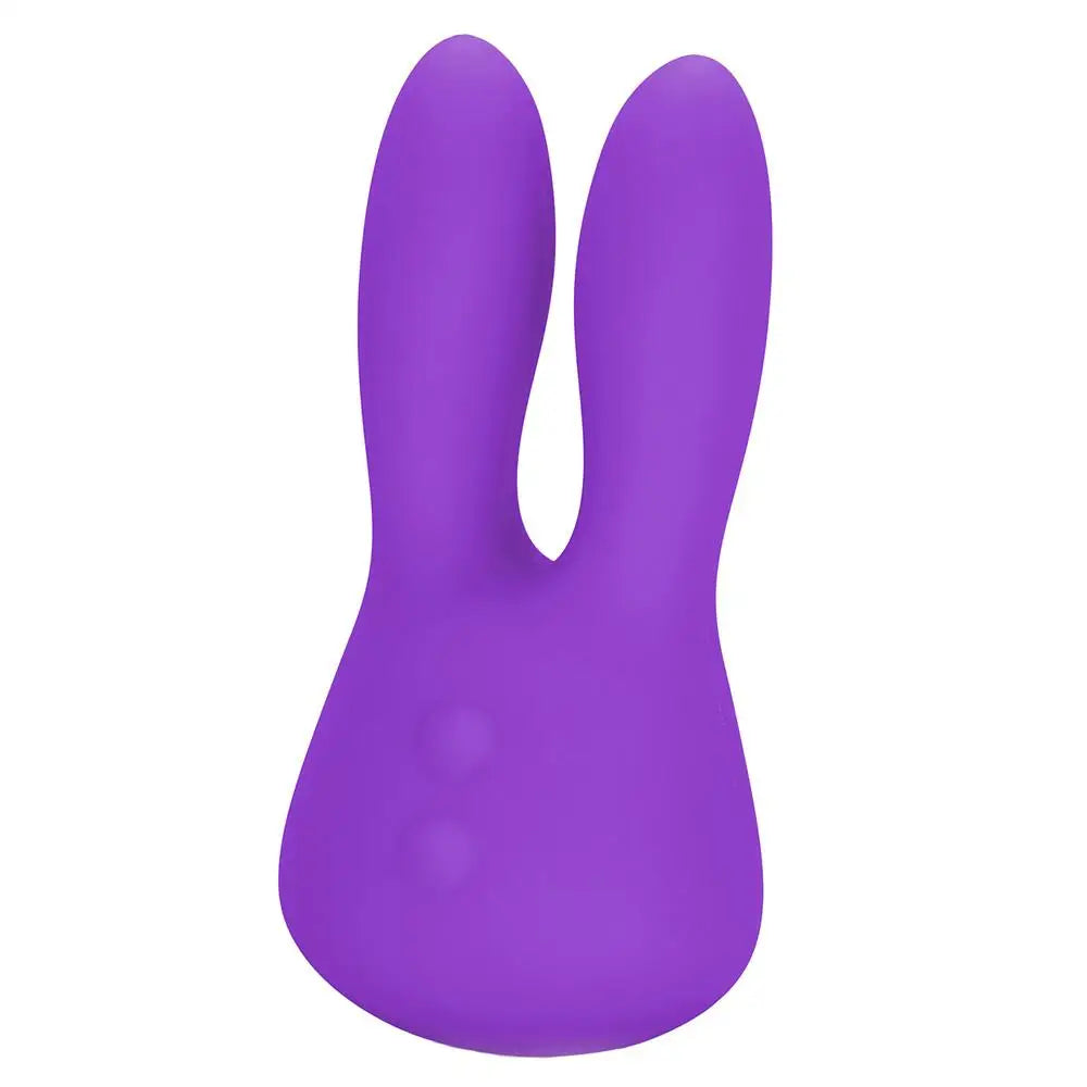 California exotic purple mini rechargeable clitoral vibrator - peaches and screams