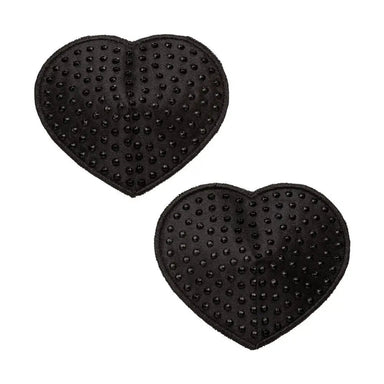 California Exotic Radiance Black Heart Pasties - Peaches and Screams