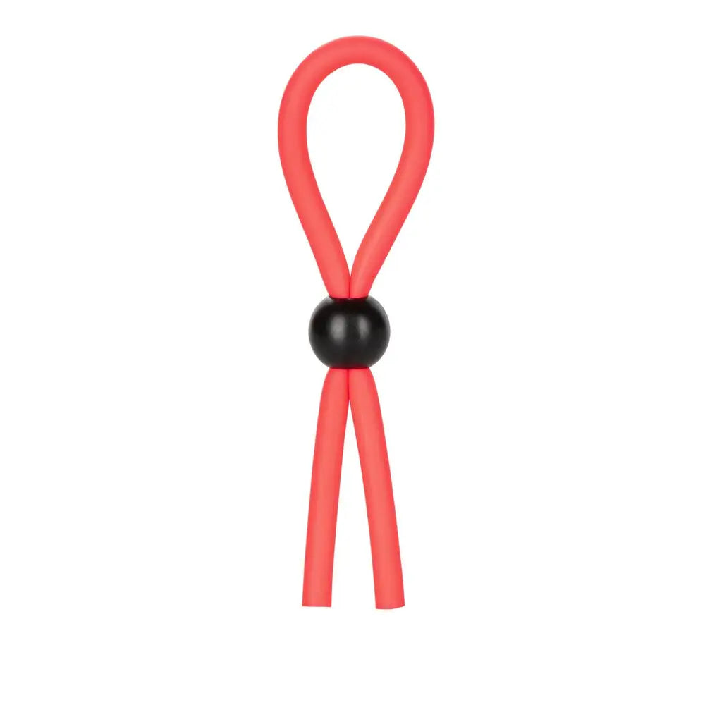 California exotic red adjustable cock studs performance ring - peaches and screams